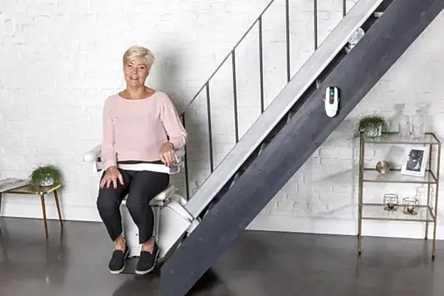 1100 düz merdiven asansörü