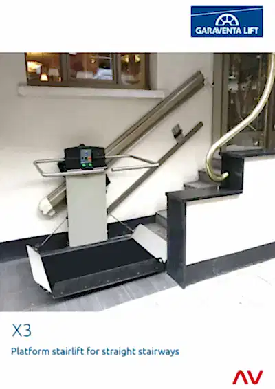 Garaventa X3 Engelli Merdiven Asansörü Kataloğu