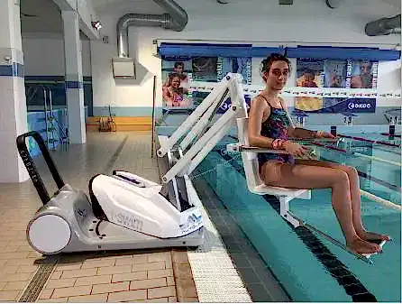 akülü havuz asansörü